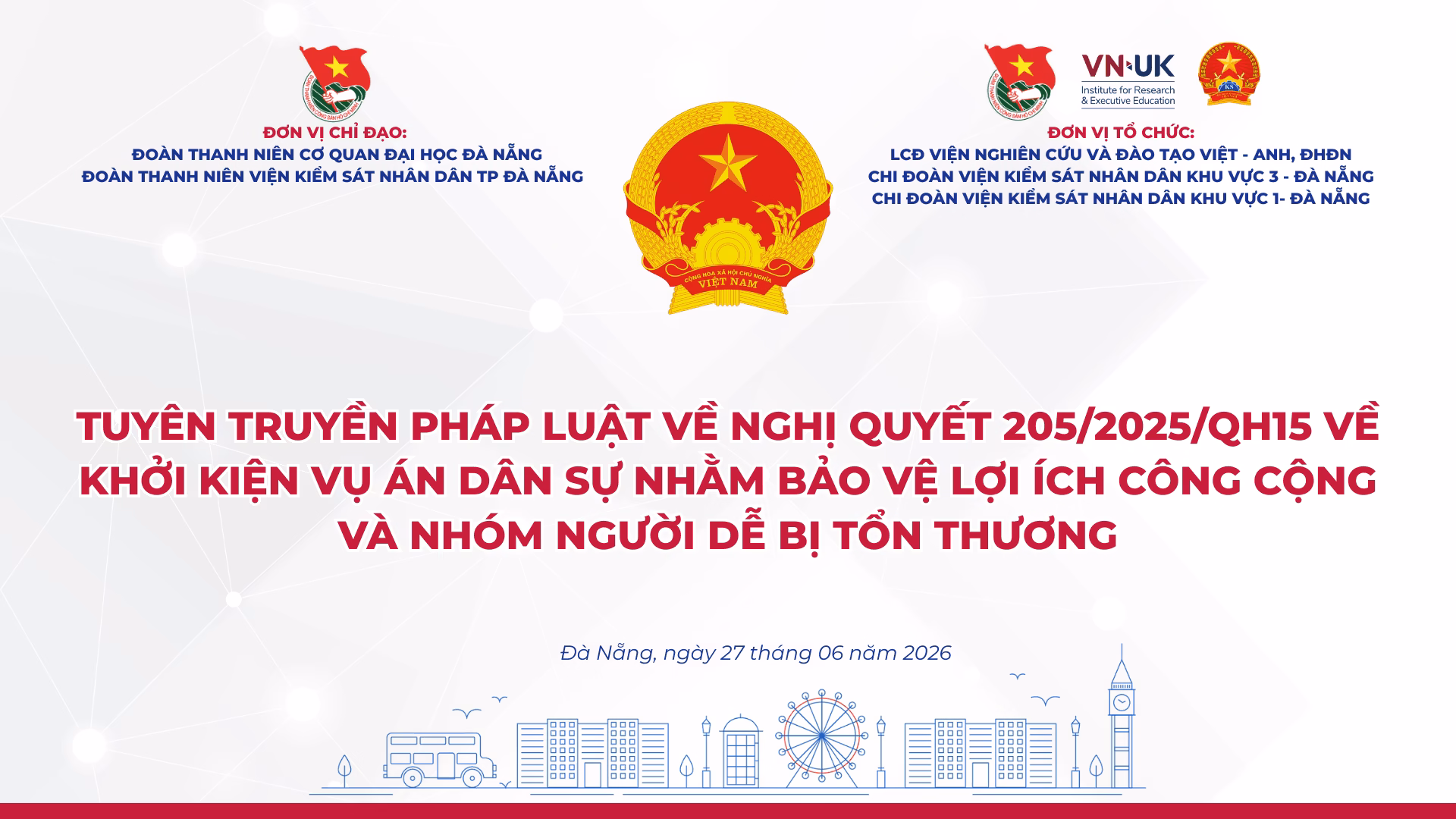 Tuyên truyền pháp luật về Nghị quyết 205/2025/QH15 về khởi kiện vụ án dân sự nhằm bảo vệ lợi ích công cộng và nhóm người dễ bị tổn thương