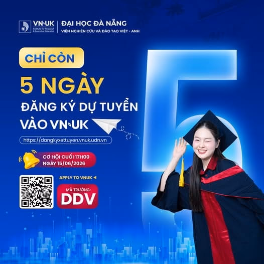 Kê khai thông tin xét tuyển vào VNUK năm 2026: Các nội dung thí sinh cần lưu ý